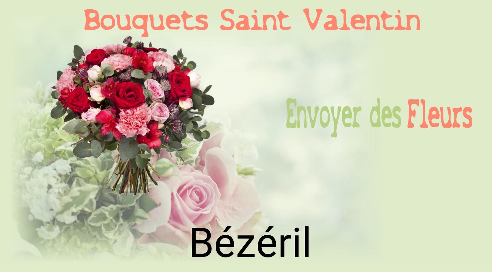 Roses de Saint-Valentin livrées à Bézéril
